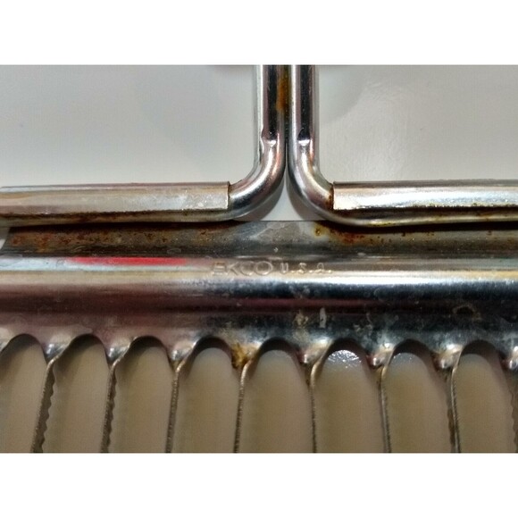 Vintage Ekco 10 Blade Miracle Cheese Slicer w/ Wood Handle (Made in USA) - Picture 2 of 7